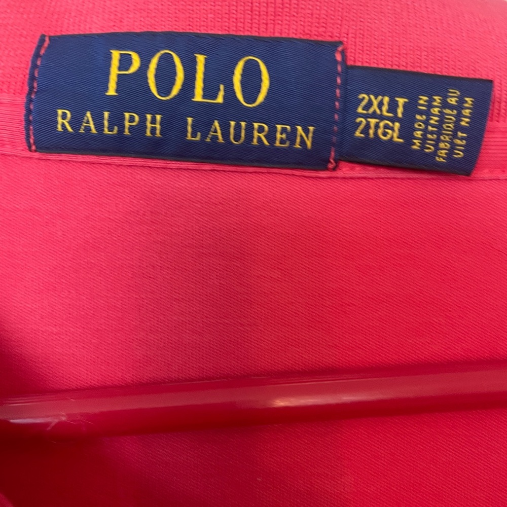 2 Men's Big & Tall Ralph Lauren Polo Shirts - Picture 3 of 6